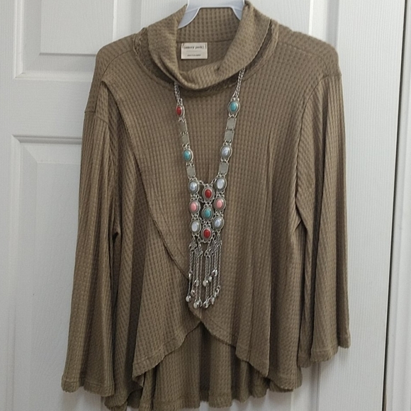 3 Left...Silver-tone Statement Boho Necklace - Picture 2 of 7